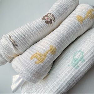 Aden & Anais muslin swaddle blankets